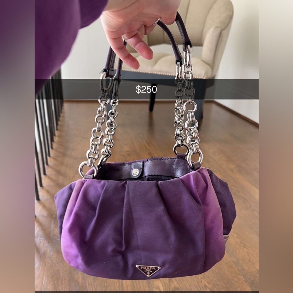 Prada top handle bag